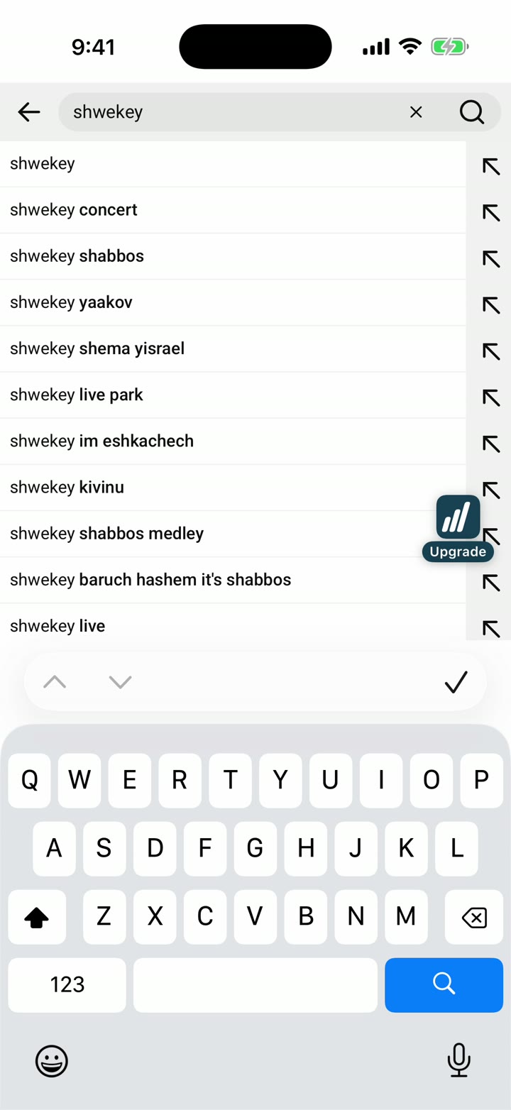 Searching in Filtered YouTube with suggestions checked by HigherLife